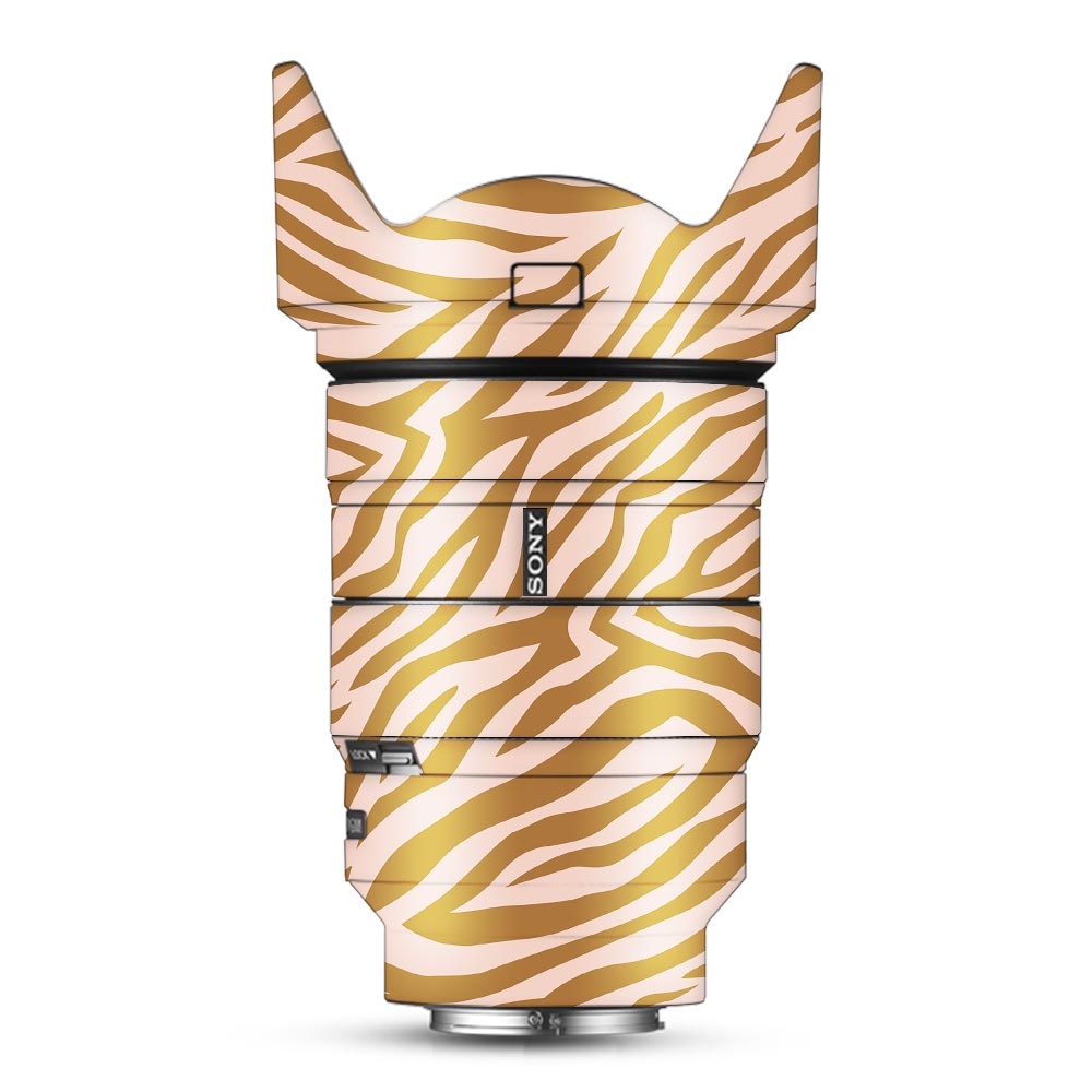 Zebra Pattern 02 - Sony Lens Skin